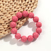 Colorful Acrylic Beaded Bracelet in Multiple Shades - Image 30