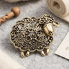 Classic Rhinestone Metal Sheep Brooches for Women Unisex Zodiac Animal Pins Casual Party Jewelry Accessories Gifts - Image 11