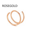 Women Fake Piercing Nose Ring Hoop Septum Non Piercing Nose Clip Rock HipHoop Stainless Steel Magnet Punk Body Jewelry - Image 17