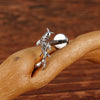 Titanium Koi Fish Cartilage Earring Tiny Tragus Stud Helix Conch Flatback Piercing 16G Animal Body Jewelry - Image 5