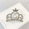 Metal Alloy Zircon Crown Brooch Lapel Suit Shirt Collar Pins Rhinestones Royal Pearl Brooches for Women Accessories Jew - Image 18