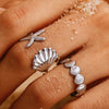 3Pcs/Set Stainless Steel Rings for Women Men Vintage Geometric Vortex Star Open Rings Set Advanced Design Jewelry Gifts - Image 7