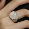 Silver Open Finger Ring Flower Leaf Design Green Golden Vintage Stackable For Women Girl Jewelry Gift - Image 48