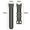 Official Silicone Strap For Garmin Instinct 3 45mm 50mm Smartwatch Bracelet Correa Two-tone Wristband For Garmin Instinct 3 Band - Image 5