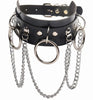 1Pc Harajuku Gothic Spike Rivet Star Necklaces Collares Hip Hop Rock Black Bowknot PU Lace Leather Sexy Y2K Girl Choker Jewelry - Image 12