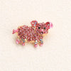 Women Brooch Extra-Large Rhinestone Peacock Animal Bird Dog Conch Enamel Pin Jacket Jewelry Accessory - Image 9