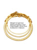 Stainless Steel Anklet 3 Piece Minimalist Flat Snake Chain Design Sense Anklet For Women Jewelry Beach Party Wear Streetwear - Image 4