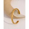 Golden Stainless Steel Moon Star Sun Bangle Bracelet Stylish Metal Open Wrist браслеты на руку женкие Party Gift - Image 4