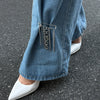 Creative Detachable Imitation Pearl Tassel Brooch Adjustable Trousers Jeans Safety Pin Convenient Versatile Clothing Accessories - Image 8