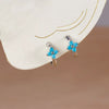 6/8/10mm Stainless Steel Zircon Flower Hoop Earring Small Gold Color Circle Hoops Huggie Piercing Earring Jewelry - Image 14