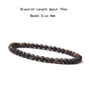 4 mm Stone Bead Bracelet with Multiple Color Options - Image 24