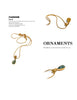 Stylish Green Glass Crystal Water Drop Pendant Necklace for Women 316l Stainless Steel Cast Gold Color Jewelry - Image 14