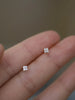 Crystal Stud Earrings in Floral and Butterfly Designs - Image 1