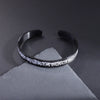 Islamic Muslim Ayatul Kursi Sutra Cuff Bangle Bracelet Charm Men and Women Stainless Steel Religious Amulet Jewelry - Image 21
