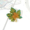 Classic Maple Leaves Design Brooch For Women Men Rhinestone Collar Lapel Brooches Pins Winter Jewelry Accessories - Image 7