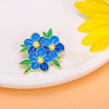 Flower Plant Metal Brooch Set, Enamel Lapel Pins for Clothing Decoration, Gift. Enamel Pin - Image 18