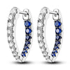Silver Star Moon Bee Golden Earring For Women Sparkling Zircon Wedding Engagement Jewelry Gift - Image 37