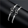Heart Link Chain Anklets Silver Color Rhinestone Anklet for Women Girls Timeless Accessory for Every Occasion - Image 6