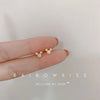 Mini Crystal Butterfly and Flower Stud Earrings in Multiple Designs - Image 32