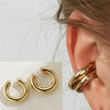 Gold Silver Color Ear Cuff Without Piercing Ear Clips Earrings For Women Fake Cartilage Earrings Jewelry Gifts - Image 1