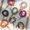 Bohemian Bead Necklace with Stainless Steel Fish Pendant - Image 2