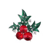 Christmas Brooch Apple Snowflake Bow Cane Candy Ice Cream Gift Pine Cone Pin Men and Women Accessories - Image 23