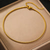 Stainless Steel Anklets Minimalist Design Naked Chain High-quality Anklet For Women Jewelry Everyday Wear - Image 5