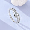 Silver Ring Sparking Rose Fire Dragon Firefly Open Rings For Women Girls Birthday Anniversary Party Gifts - Image 3