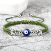 Turkish Evil Eye Bracelet For Women Men Lucky Braided Red String Retro Elephant Bracelet Couple Friendship Gift Jewelry - Image 8
