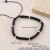 4mm Stone Bracelet Double Layer Woven Agate Imperial Stones Adjustable Bracelets Couple Jewelry Gift - Image 15