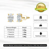 Silver Zircon Earrings for Women Shiny Cubic Zirconia Earrings Party Jewelry - Image 8