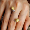 1Pair Vintage Two Tone Snail Stud Earrings Insect Earrings for Men Women Temperament Ear Jewelry Accessories Gifts - Image 2