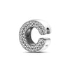 Classics 925Silver Shiny Zircon English Alphabet Beads Pendant Charms Fit Bracelet Jewelry Women Gift - Image 22