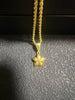 Gold Rope Chain Necklace Nugget Heart Pendant - Image 17