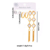 316L Stainless Steel 6 Pieces Imitation Pearls Flower Heart Star Tassels Earrings For Women French Jewelry - Image 22
