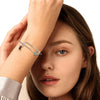 1/5Pcs Stainless Steel Minimalist Punk Twist Bracelet Women Geometric Stackable Adjustable Versatile Women Cuff Bangle Jewelry - Image 4