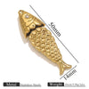 Bohemian Bead Necklace with Stainless Steel Fish Pendant - Image 6