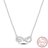 Necklace Silver Butterfly Love Heart Bear Classic Simple Adjustable Necklace For Women Girl Jewelry Gifts - Image 38