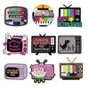 Halloween Horror Television Enamel Pins Punk Gothic Scary Movies Character Metal Brooches Lapel Badge Jewelry Gifts For Friends - Image 1