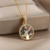 Tree of Life Pendant Necklace with Stainless Steel Chain - Image 4