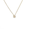 Bubble Letter Necklaces for Women Zirconia Initials Pendant Gold Plated Stainless Steel Chain Jewelry Gifts Monther's Day Gifts - Image 8