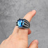 Devil Eye Men Ring 316L Stainless Steel Skull Rings Punk Rock Gothic Domineering Rider Creativity Jewelry Gift - Image 4