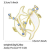 Rhinestone Twelve Constellation Brooches for Women Unisex Astrolabe Star Pins Friend Birthday Gifts Accessories - Image 16