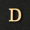 26 English Letter Brooches Gold Color Metal Letter Suit Shirt Collar Lapel Pin Simple Badge Jewelry Clothing Accessories - Image 17