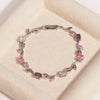 Leaf Branch Bracelet with Cubic Zirconia Details in Gold-Tone or Silver-Tone - Image 12