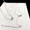 Stainless Steel Silver Color Beaded Necklaces for Women Metal Pull Long Snake Bone Chain Necklaces Jewelry Party Gifts - Image 3