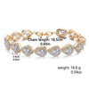 Water Drop Cubic Zirconia Tennis Bracelet for Weddings and Parties - Image 17