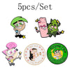 3-10pcs/Set Classic Cartoon Characters Enamel Pin Brooch for Woman Metal Pin Badge Shirt Brooches for Men Woman Jewelry Gifts - Image 13