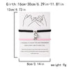 Magnetic Heart Couple Bracelets Set of 2 Braided Rope - Image 10