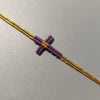 Hand-Woven Macrame Cross Bracelet Adjustable Bohemian Style Jewelry for Women Girls - Image 36